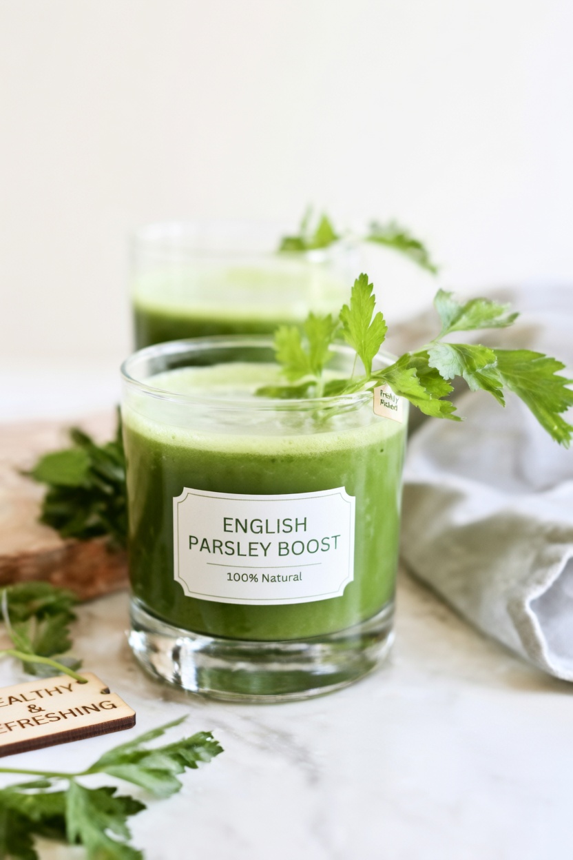 Refresh Your Day with Celery, Parsley & Lime Green Juice (A Simple Path to Feeling Lighter)