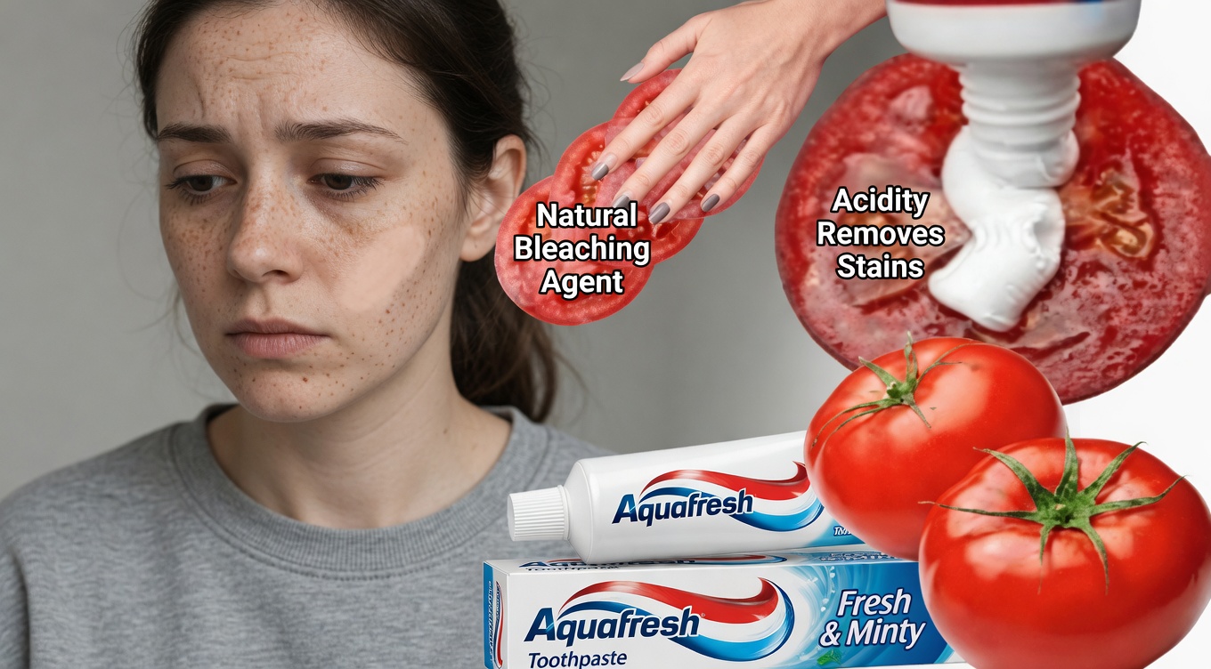 Unlock Flawless Skin Naturally: The Toothpaste and Tomato Face Mask That Targets Large Pores, Dark Spots, and Unwanted Hair