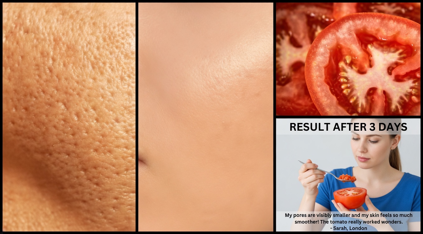 Unlock Flawless Skin Naturally: The Toothpaste and Tomato Face Mask That Targets Large Pores, Dark Spots, and Unwanted Hair