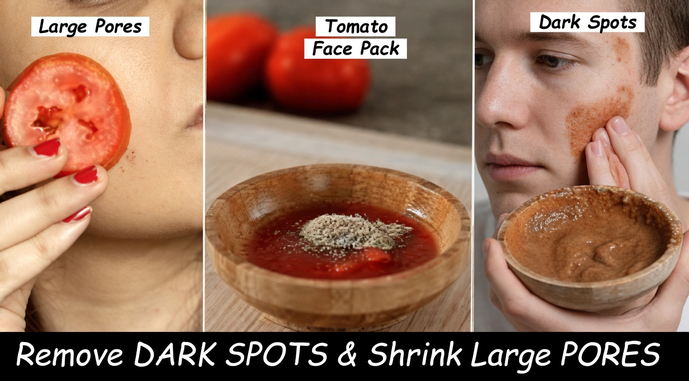 Unlock Flawless Skin Naturally: The Toothpaste and Tomato Face Mask That Targets Large Pores, Dark Spots, and Unwanted Hair