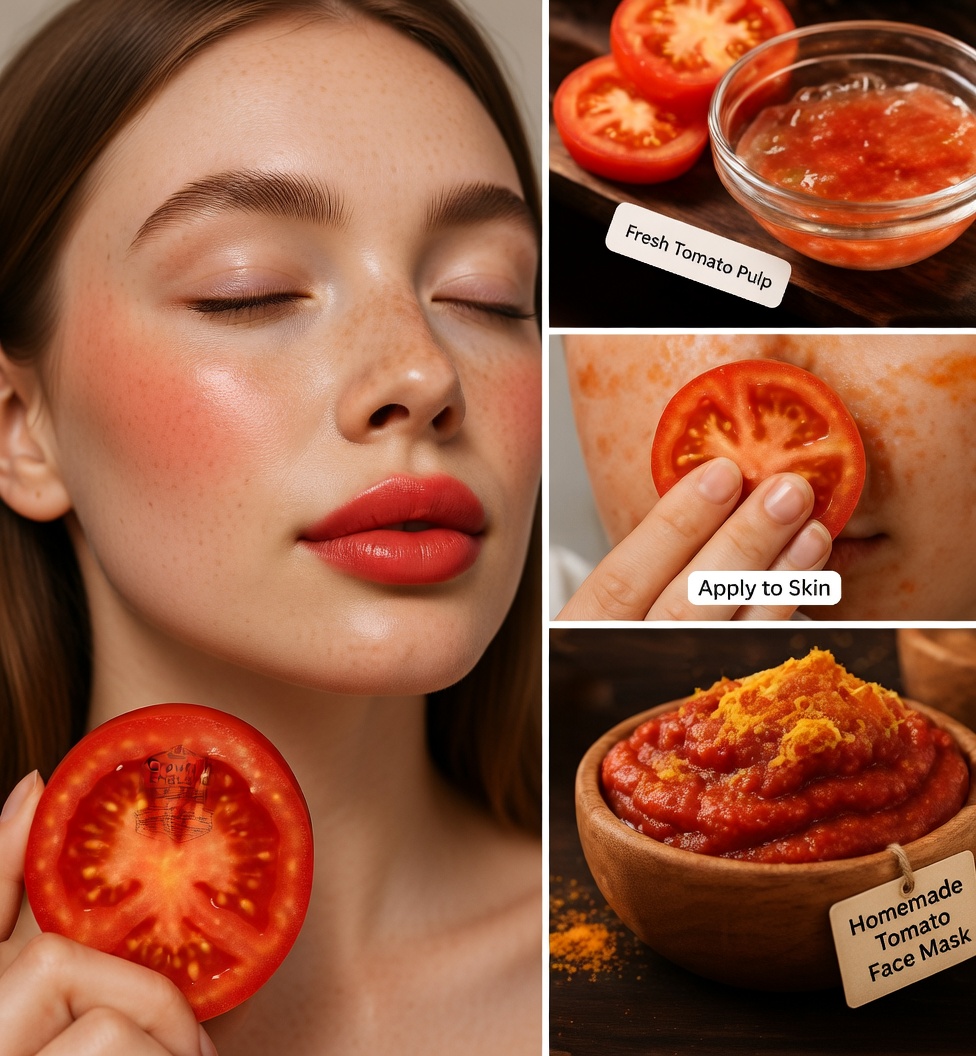 Unlock Flawless Skin Naturally: The Toothpaste and Tomato Face Mask That Targets Large Pores, Dark Spots, and Unwanted Hair