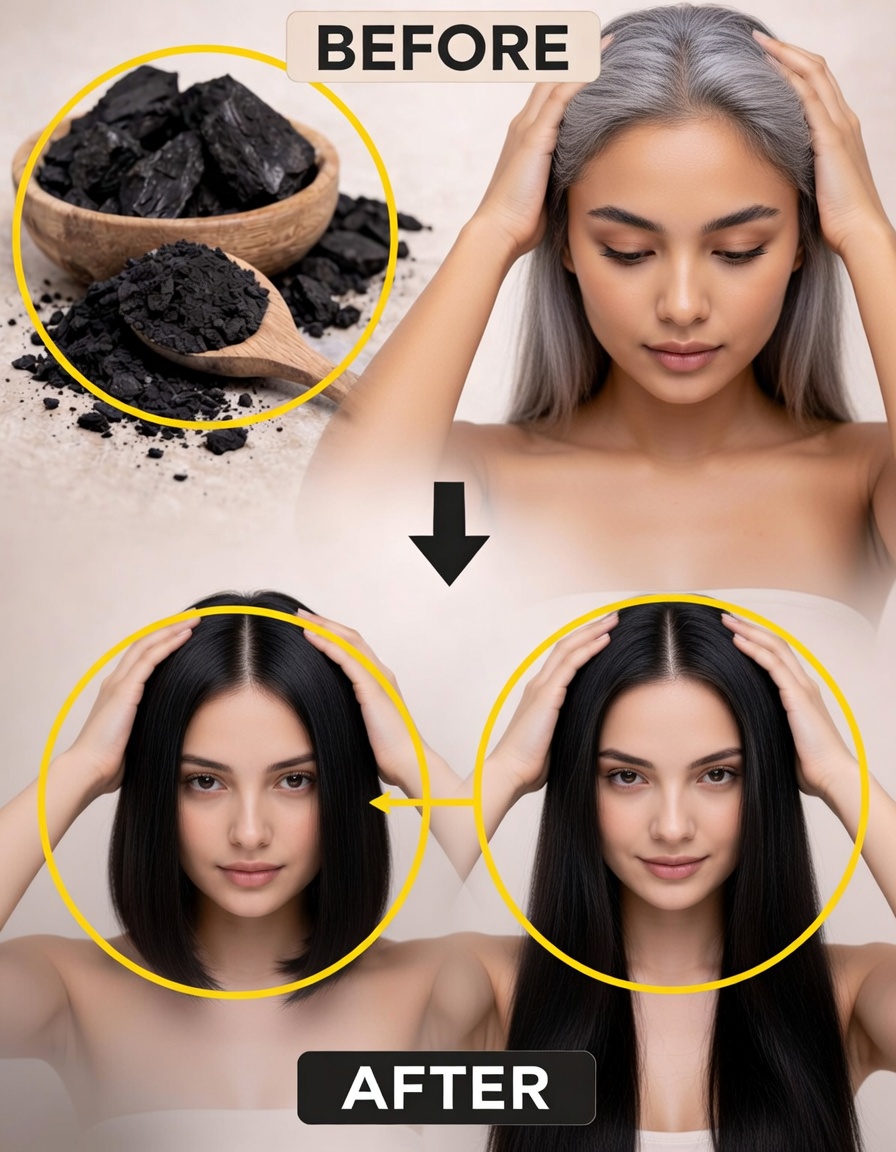 Can You Turn Gray Hair to Black Using Natural Charcoal? The Truth Behind the Viral Hack