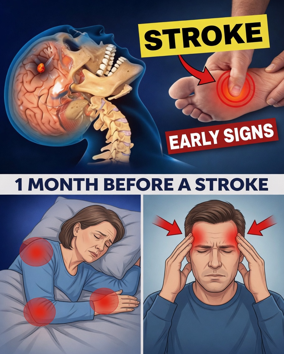 8 Warning Signs of Stroke That May Appear One Month Before + 9 Powerful Tips to Prevent It
