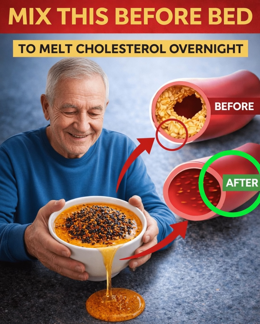 Mix These 3 Before Bed: A Simple Drink That May Help Support Healthy Cholesterol Levels Overnight