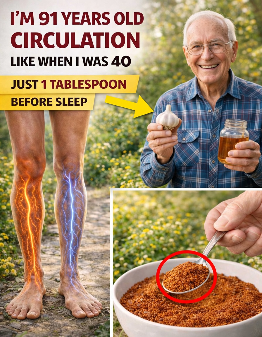 Seniors Over 60: Try This Simple Bedtime Habit to Support Better Leg and Foot Circulation Naturally in 24 Hours