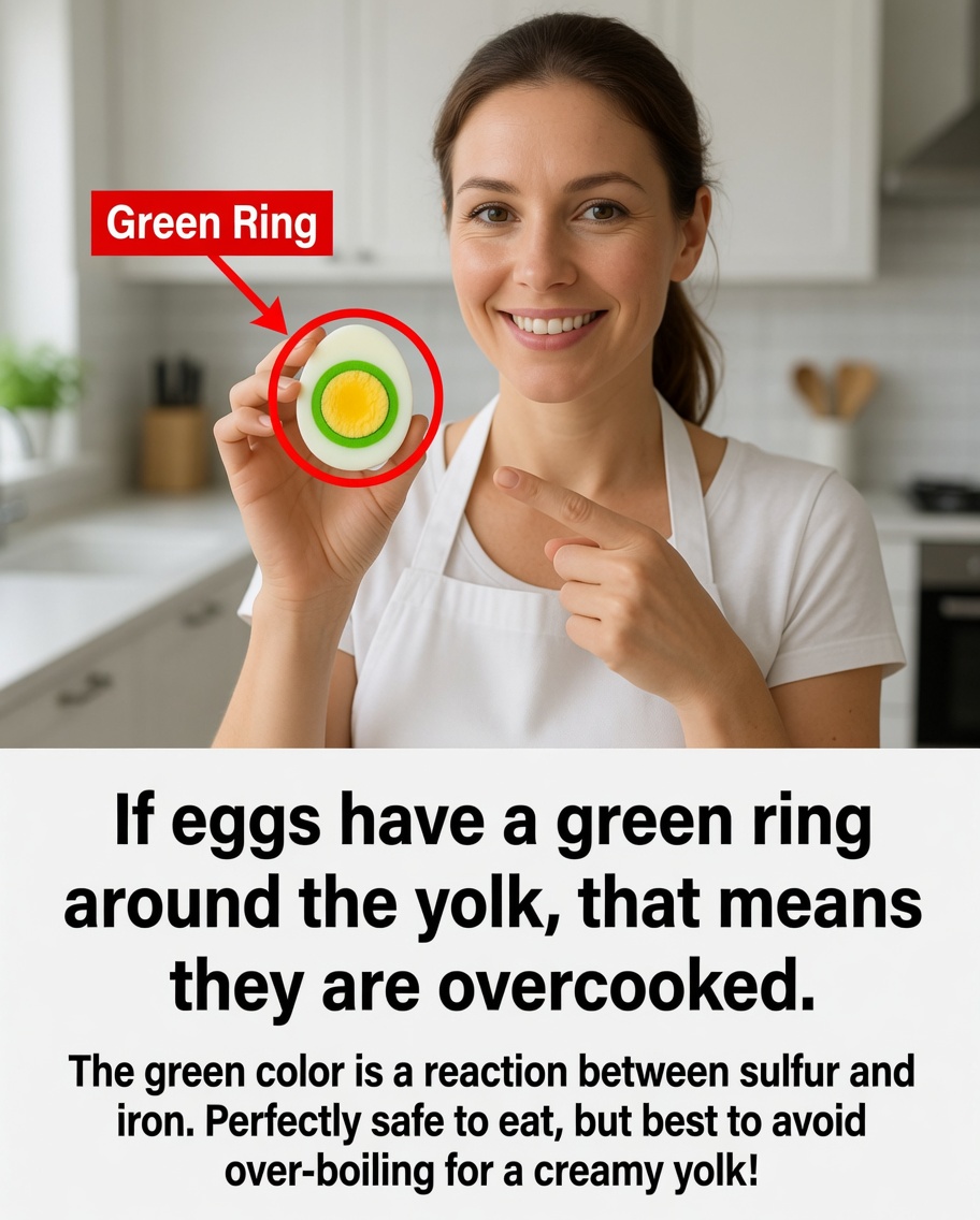 Why Do Hard-Boiled Eggs Develop a Green Ring Around the Yolk? Science Explained and Easy Prevention Tips