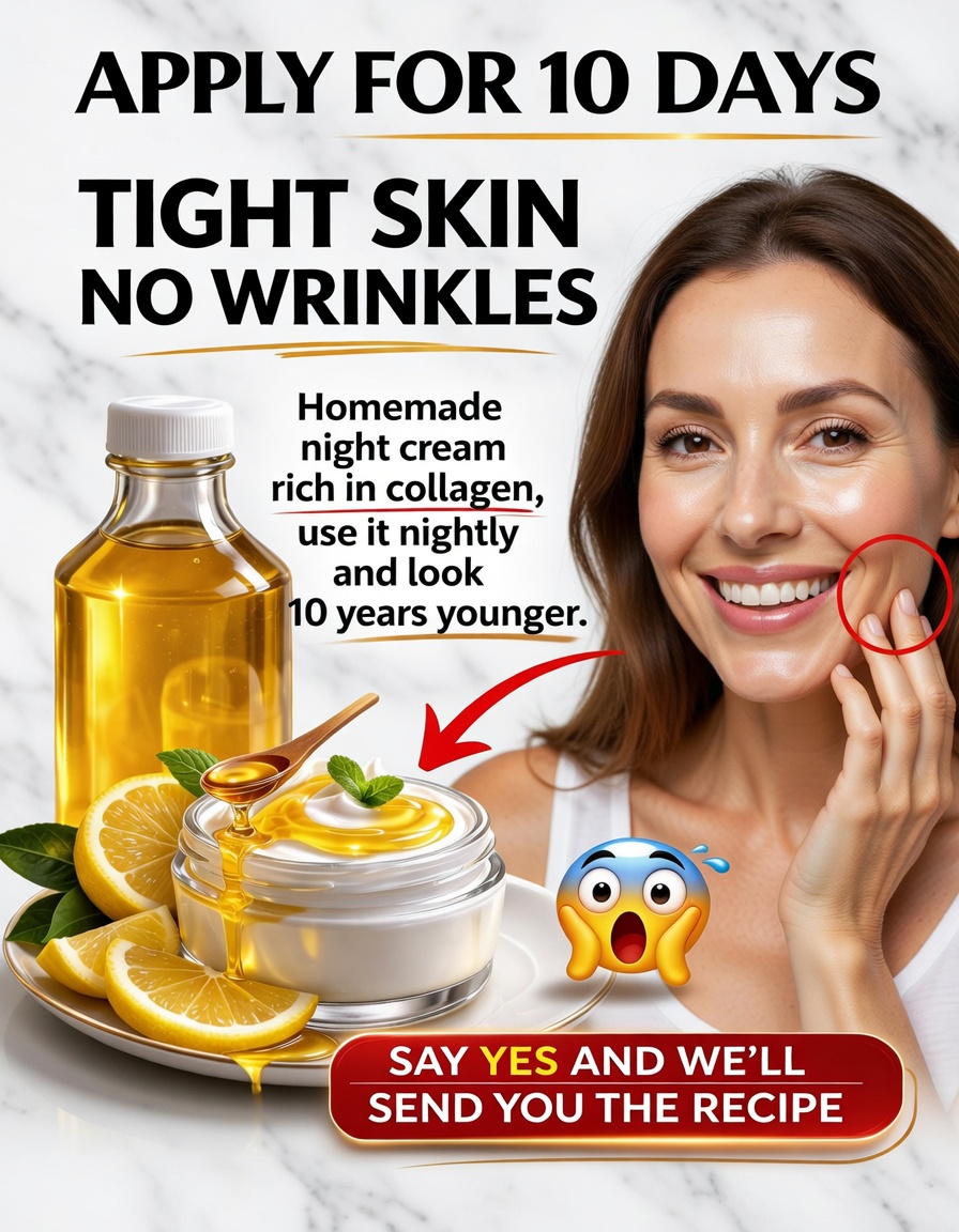Natural Anti-Wrinkle Cream: The Simple Homemade Recipe That Helps Smooth Wrinkles and Rejuvenate Your Skin