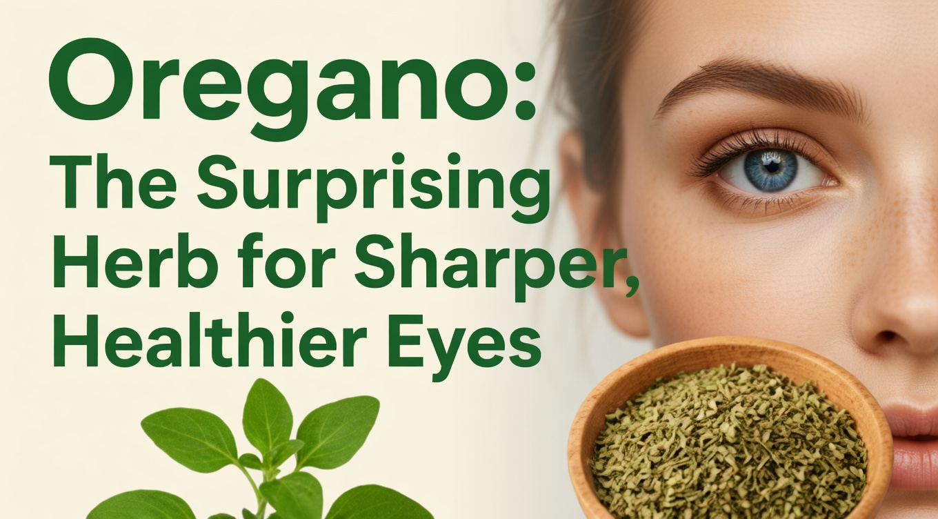 Oregano for Eyes: Could This Everyday Herb Support Your Vision After 40?