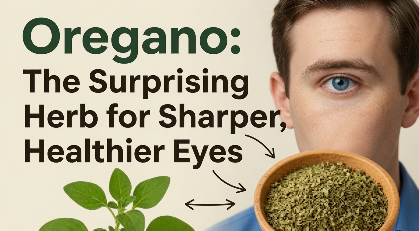 Oregano for Eyes: Could This Everyday Herb Support Your Vision After 40?