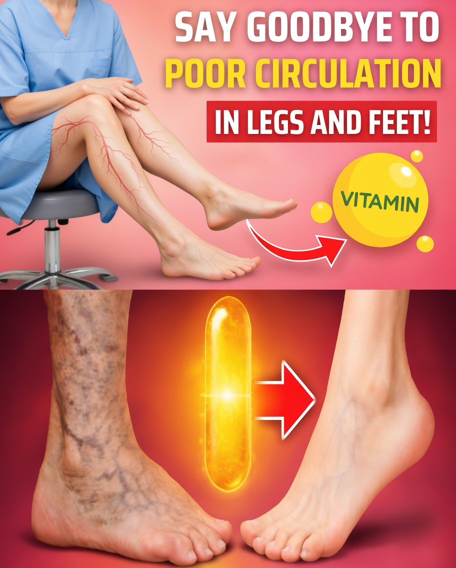 One Vitamin That May Help Support Better Circulation in the Legs and Feet Naturally
