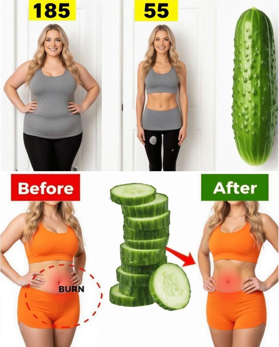 How to Lose Weight with Cucumber! Simple & Quick Morning Recipe