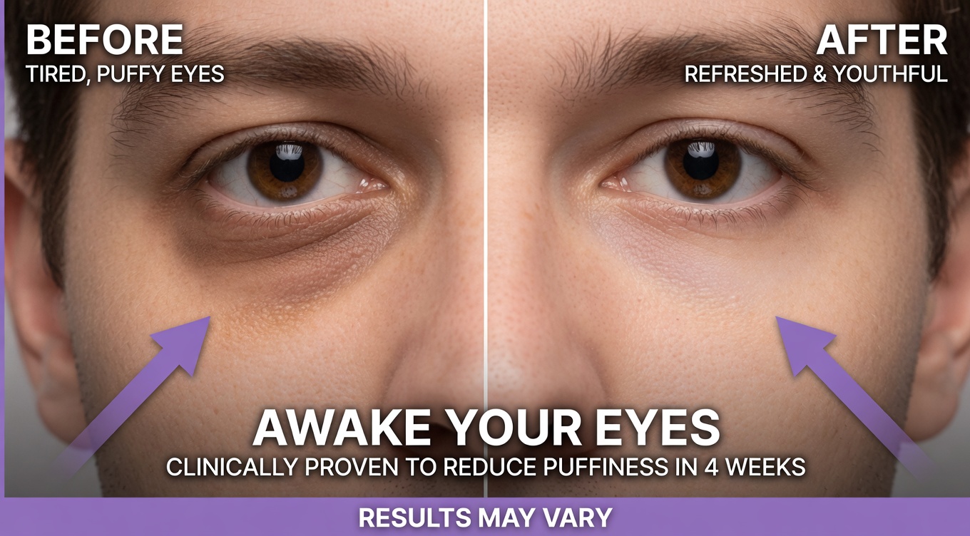 Erase Under-Eye Bags in Just 3 Days: Simple Natural Steps to Reduce Dark Circles, Puffiness, and Fine Lines