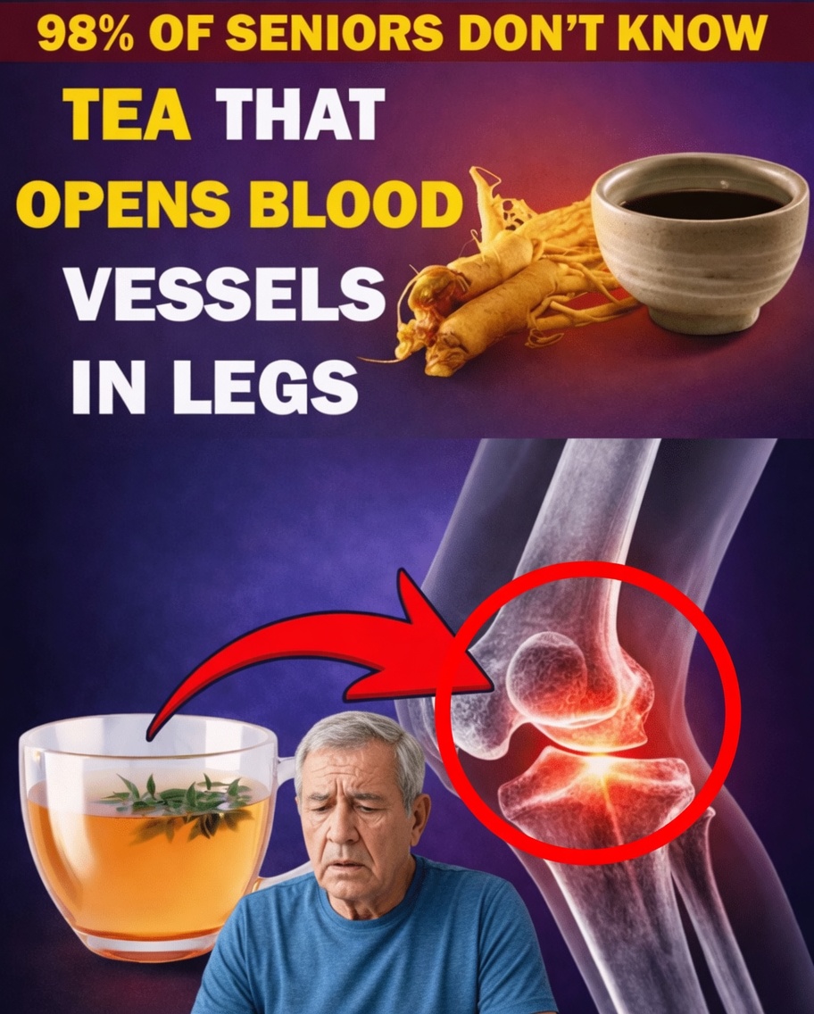 Over 60? Discover 3 Simple Teas That Could Support Leg Strength and Make Moving Easier!