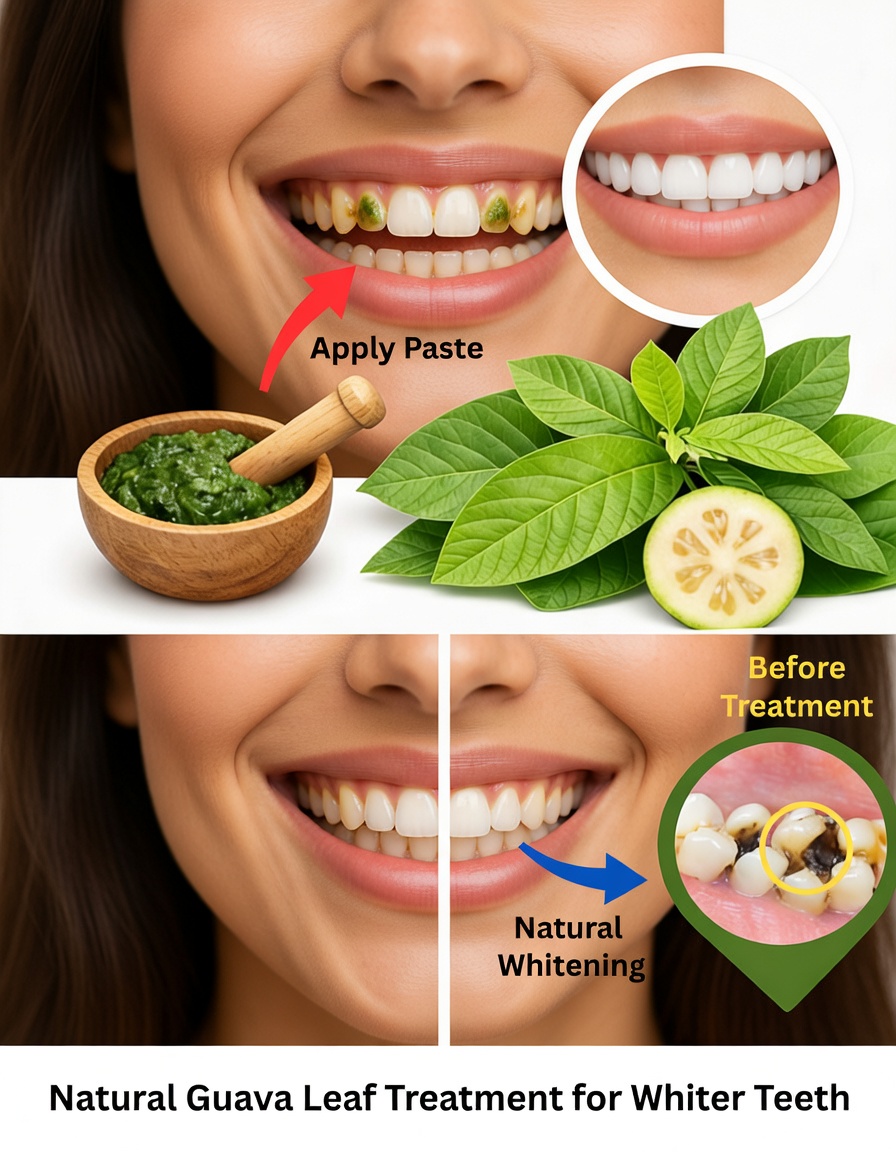 Top 3 Natural Ways to Support Tooth Health Using Guava Leaves – Simple and Cost-Effective!