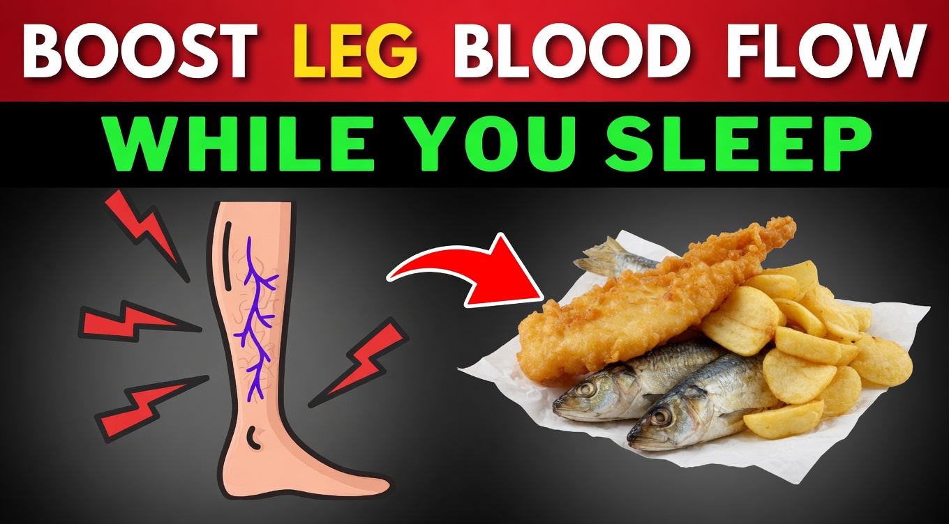Eat This Before Bed to Naturally Support Circulation in Legs and Feet