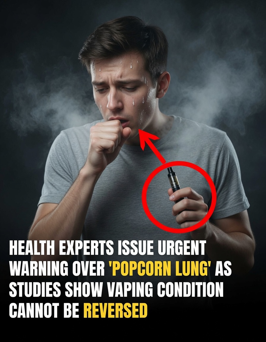 Urgent Alert: Vaping-Linked “Popcorn Lung” Causes Lasting Harm, Experts Warn