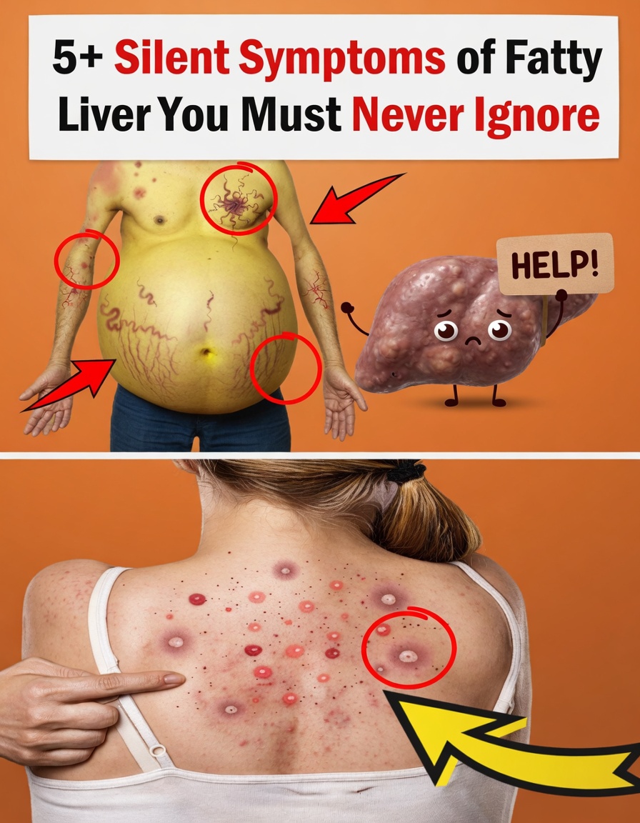 5+ Silent Signs of Fatty Liver That Could Be Hiding in Plain Sight – Don’t Ignore Them!