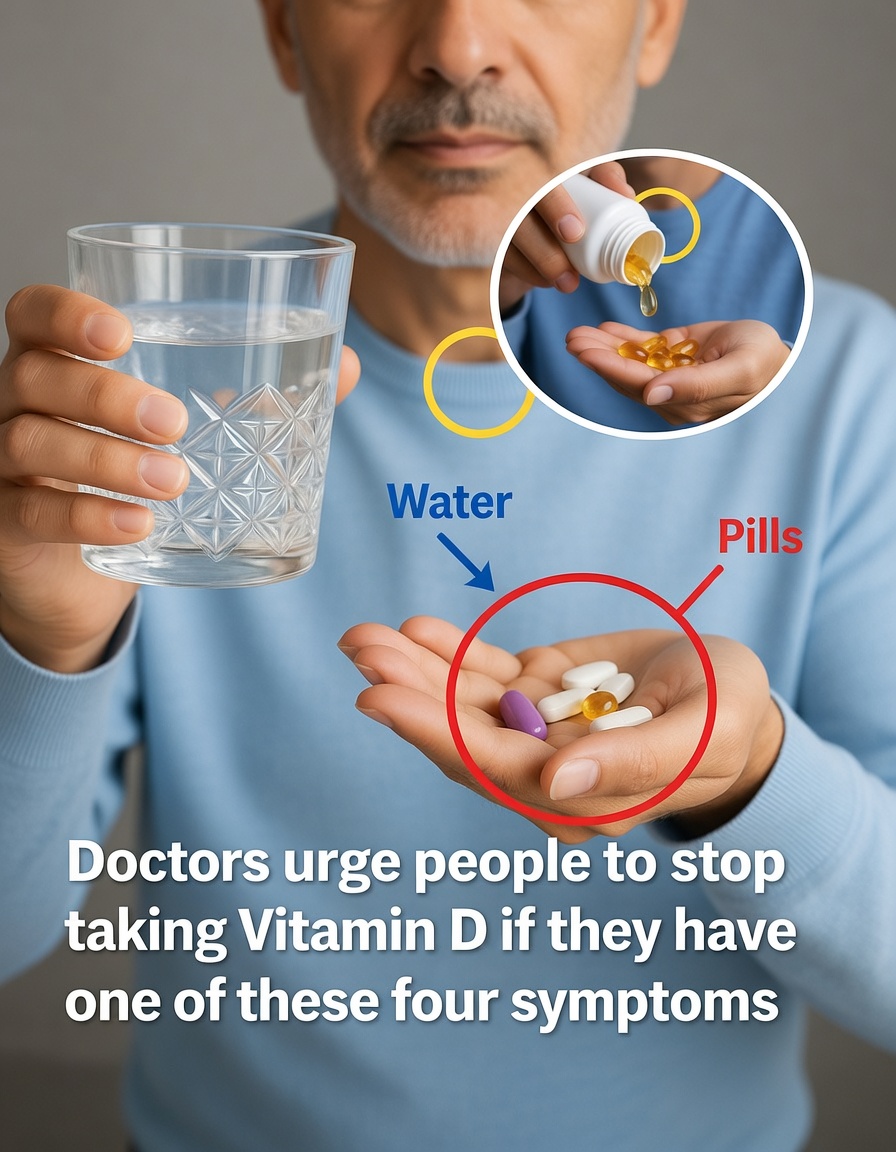 Important Warning from Doctors: Stop Taking Vitamin D Immediately If You Have These 4 Symptoms
