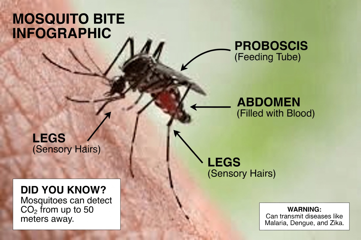 Why Do Mosquitoes Always Bite You First? Discover What’s Attracting Them and How to Protect Yourself!