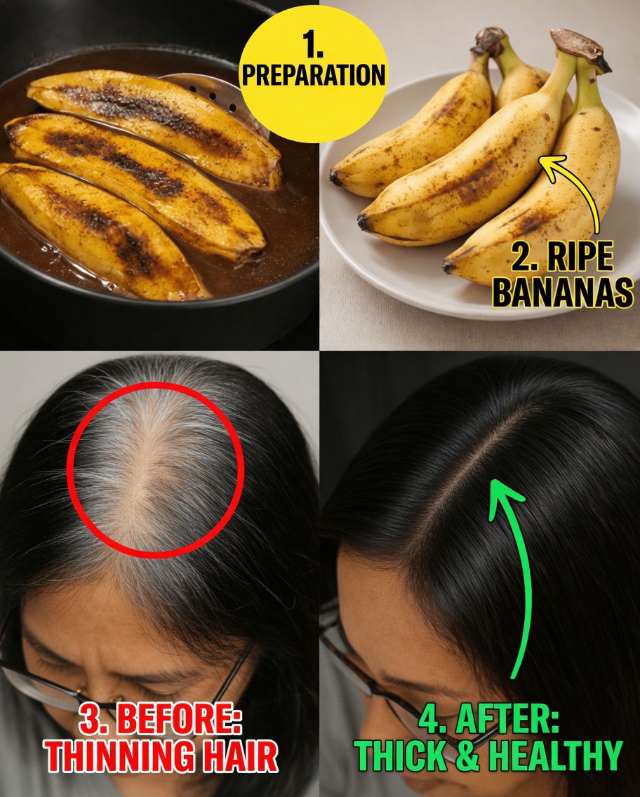 Unlock the Hidden Potential of Banana Peels for Healthier, Stronger-Looking Hair