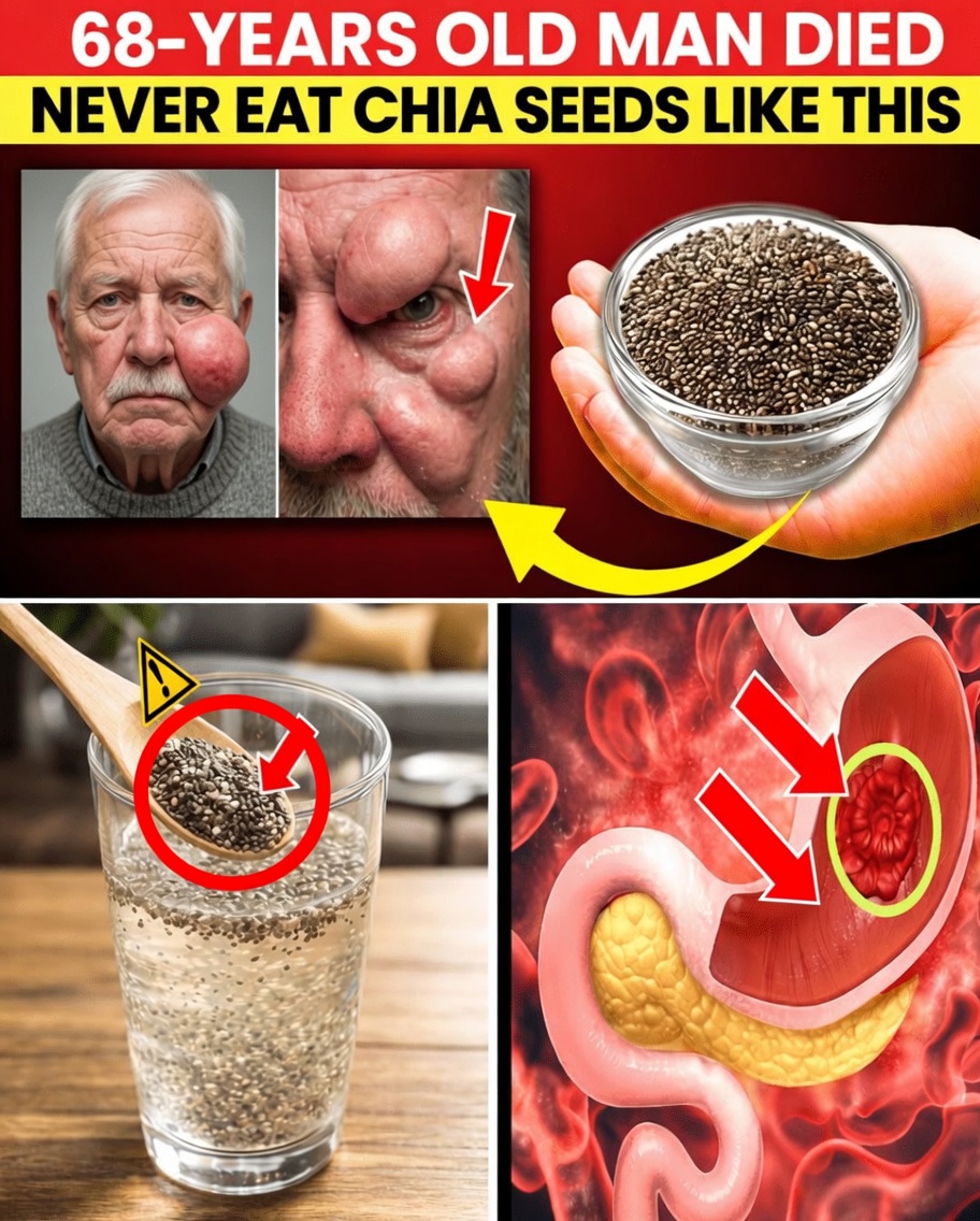 Seniors, Stop Eating Chia! The Wrong Way to Eat Chia That Harms Your Body