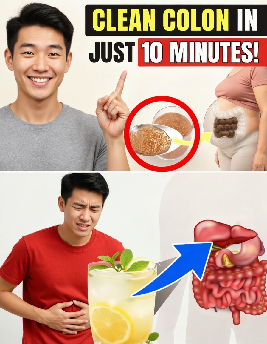 Struggling with Occasional Bloating or Irregularity? Drink Just 1 Glass and Cleanse Your Entire Colon in 10 Minutes!