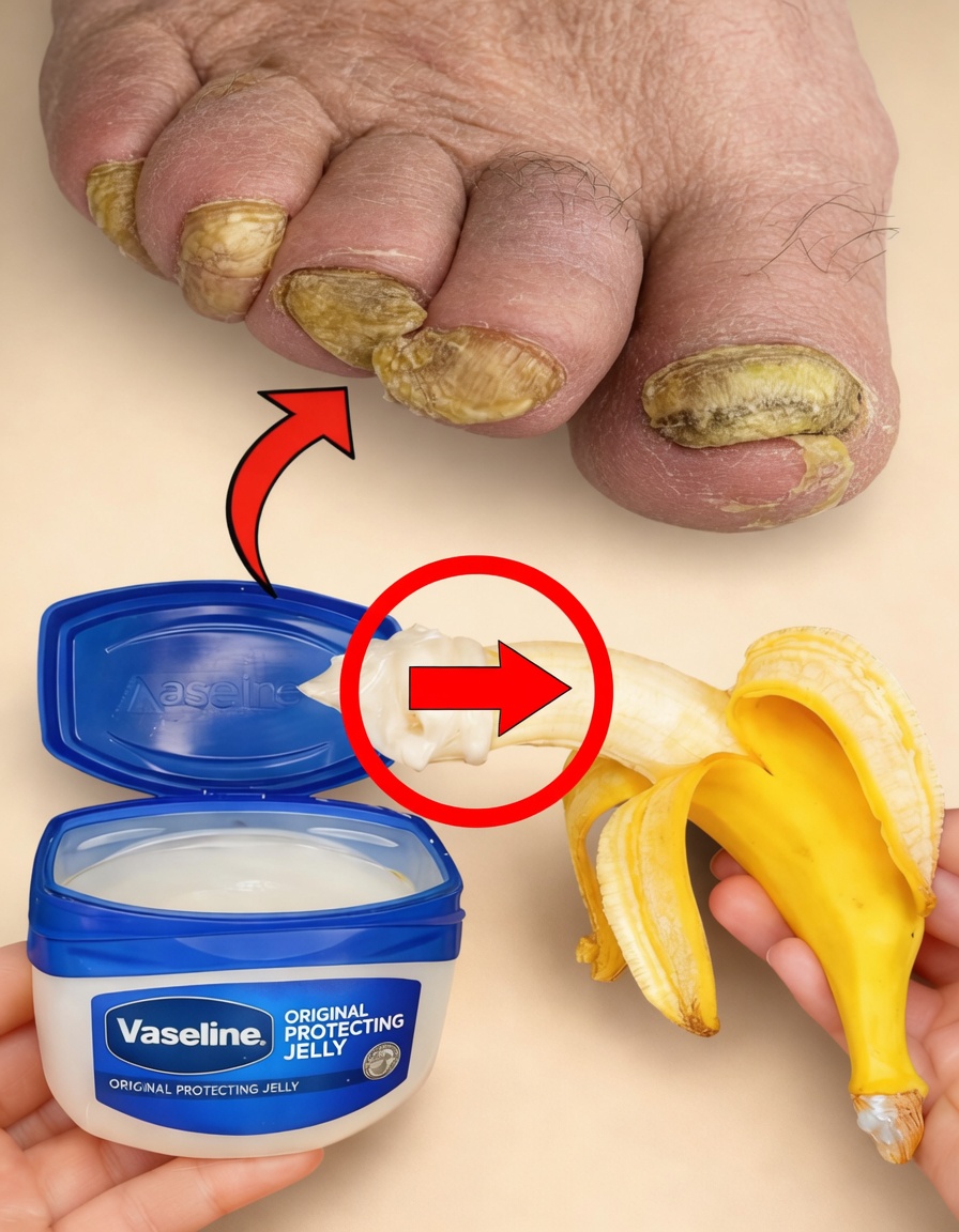 Fungus Will Disappear Forever With a Banana and Vaseline! A Doctor Shares His Secret