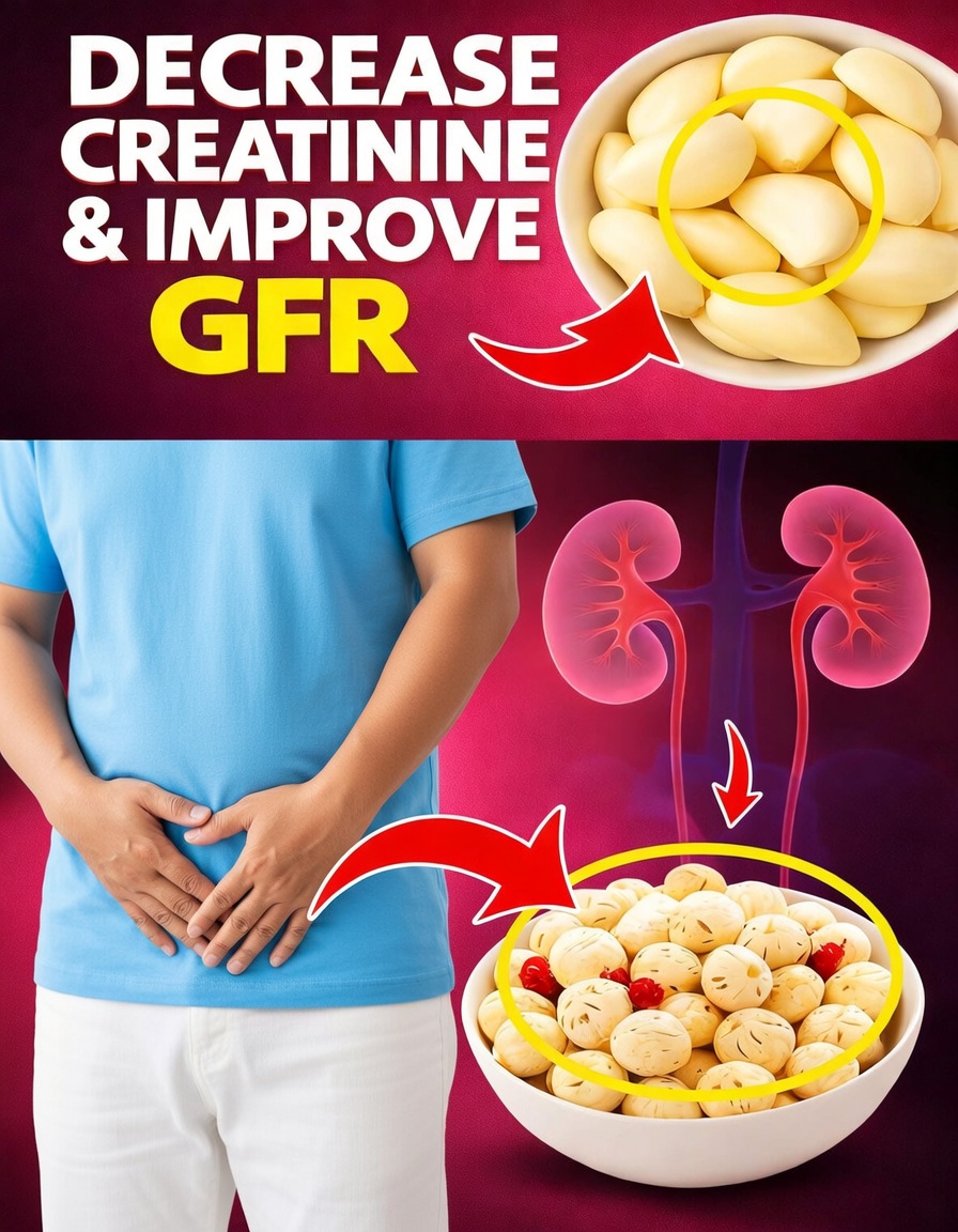 Top 5 Kidney-Safe Foods to Lower Creatinine & Improve GFR – Your Kidneys Will Thank You by Day 7