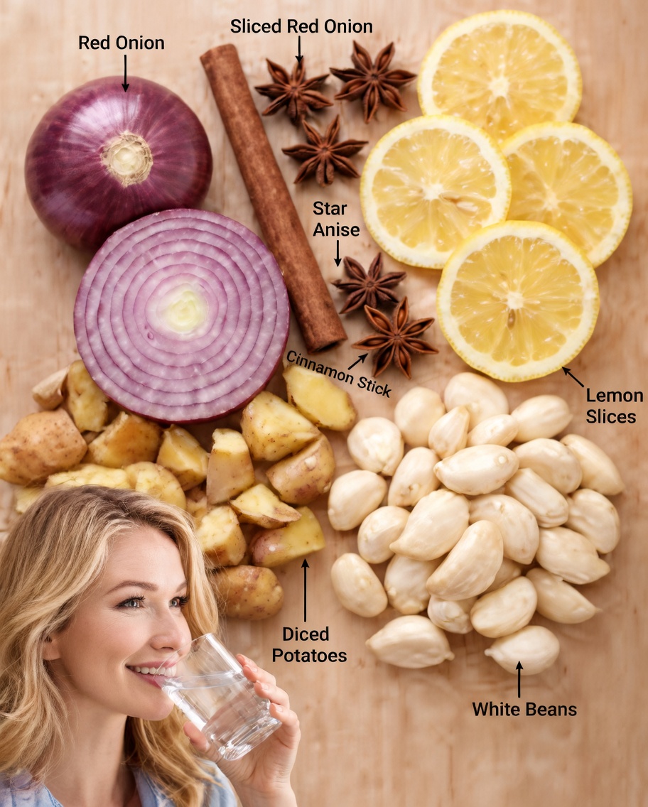 Ginger, Garlic, Onion, and Lemon Mix: A Natural Way to Support Lung and Body Cleansing