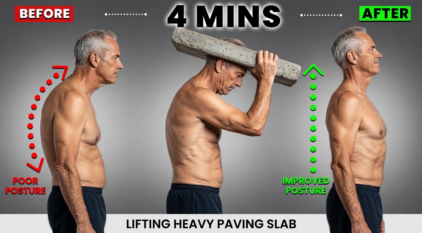 How to Gently Support Better Posture with a 4-Minute Daily Routine for Forward Head Posture After 60