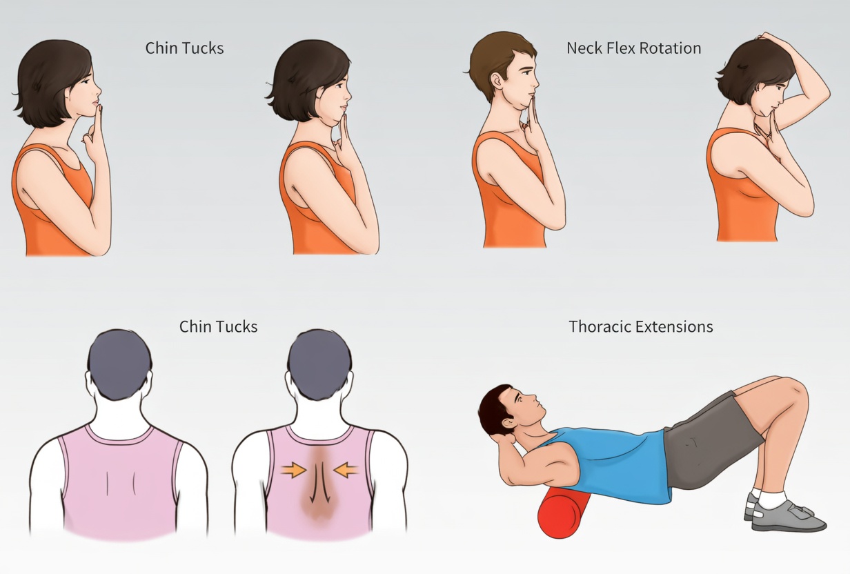 How to Gently Support Better Posture with a 4-Minute Daily Routine for Forward Head Posture After 60
