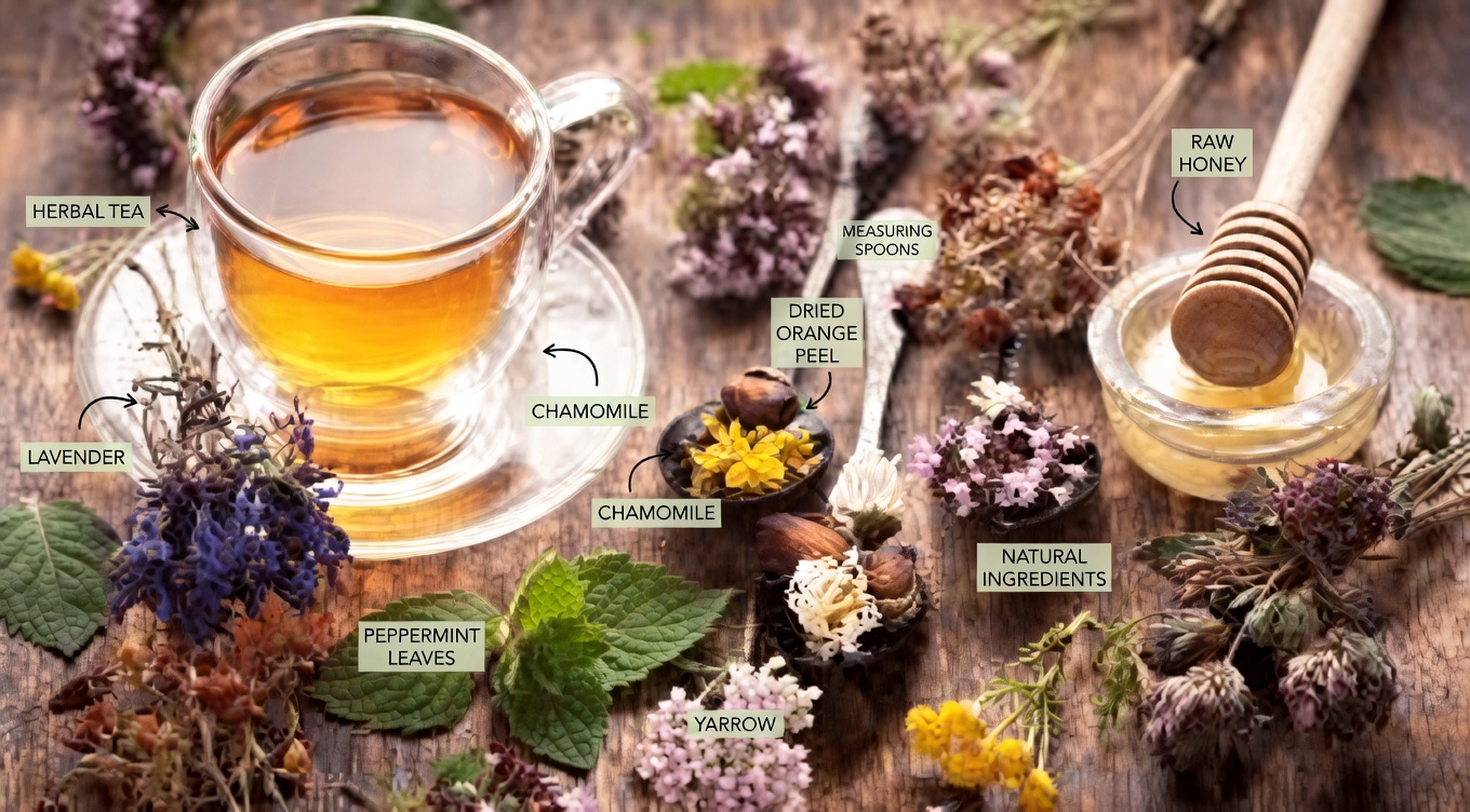 Ginger, Bay Leaves, and Hibiscus: A Refreshing Herbal Drink for Everyday Wellness – The Daily Ritual That Soothes Digestion, Calms Inflammation & Boosts Vitality