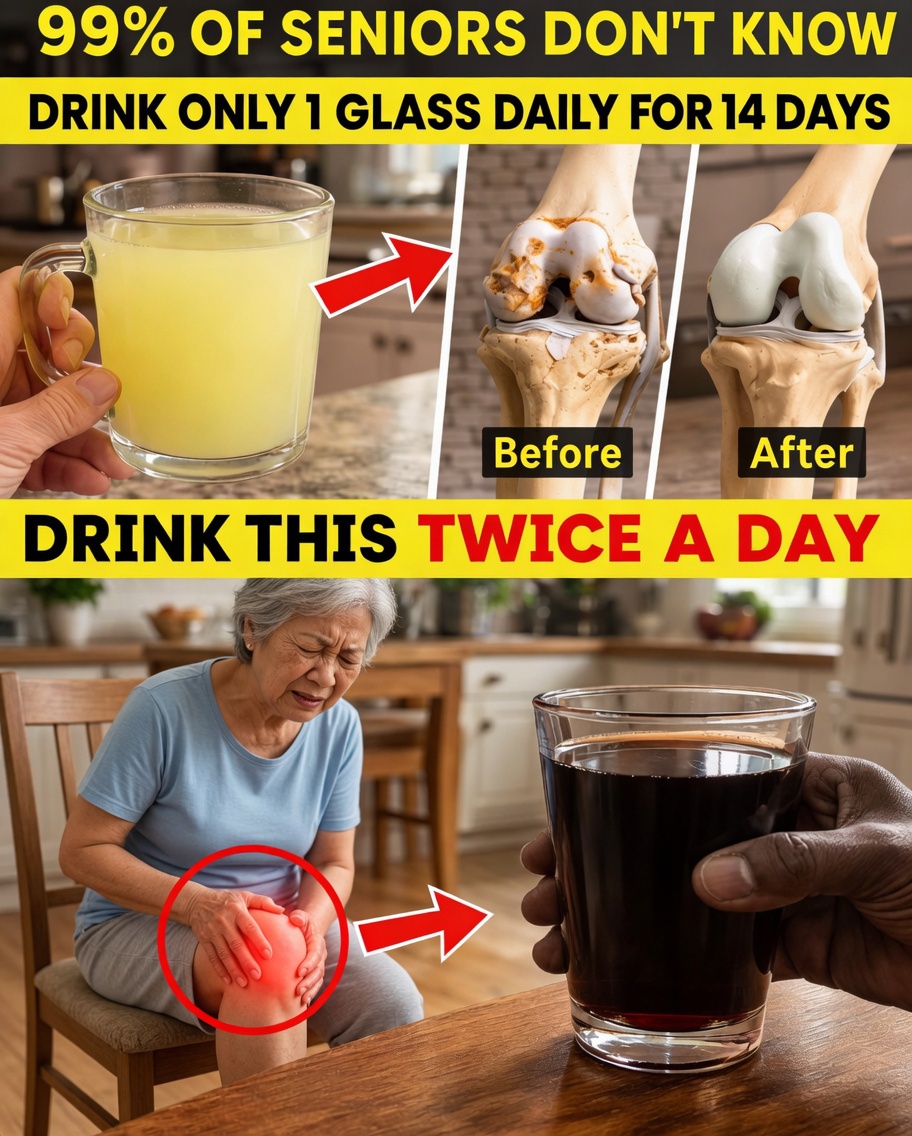 Knee Pain Relief Starts with THIS Powerful Drink (Must Try for Seniors!)