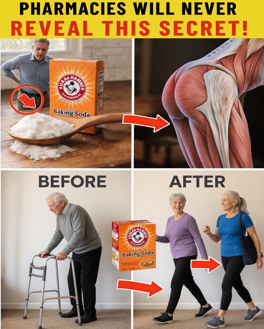 Over 60? Use BAKING SODA Like THIS and Watch 13 Health Problems Disappear!