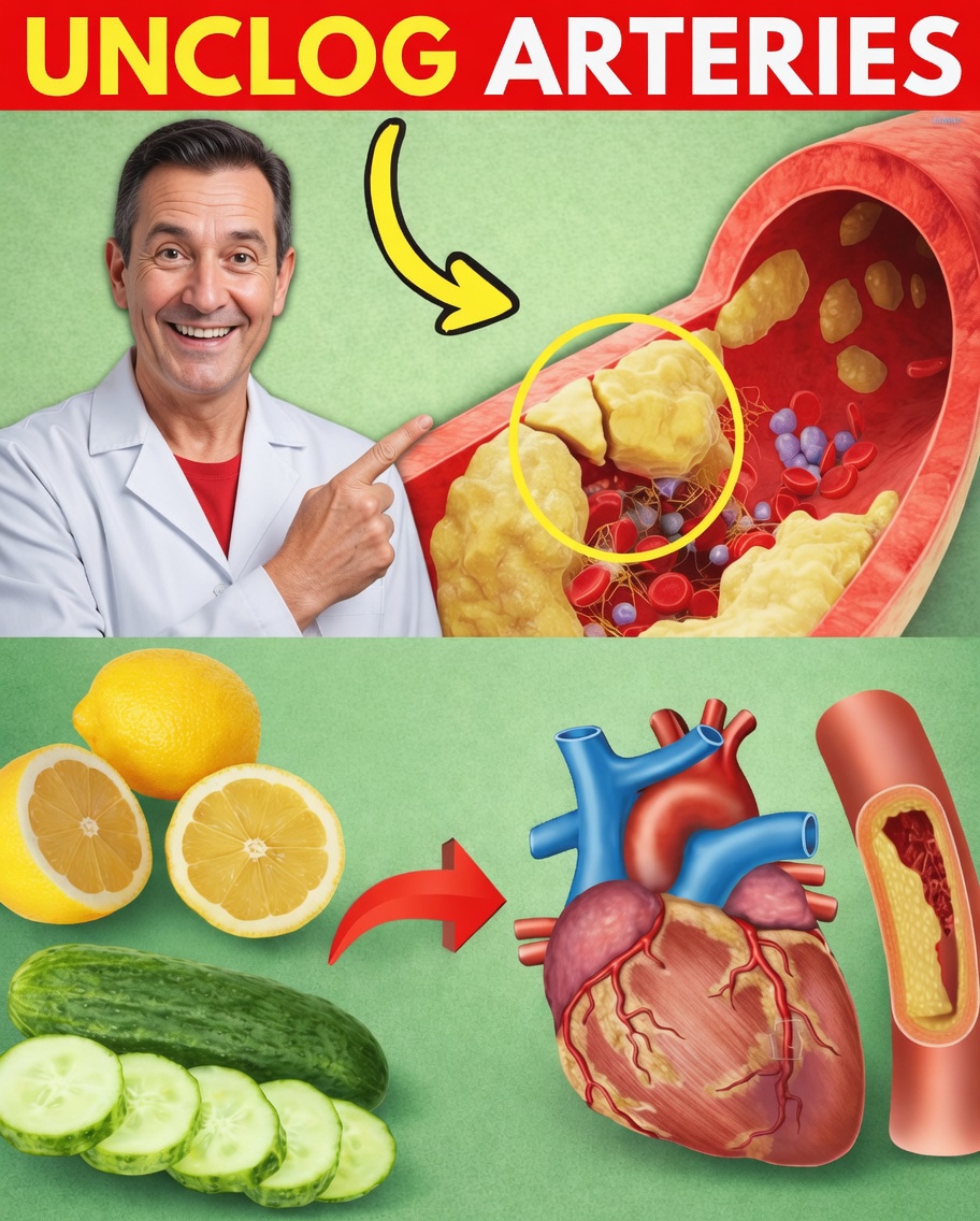 Over 60? This 2-Ingredient Kitchen Drink Unclogs Arteries in 7 Days