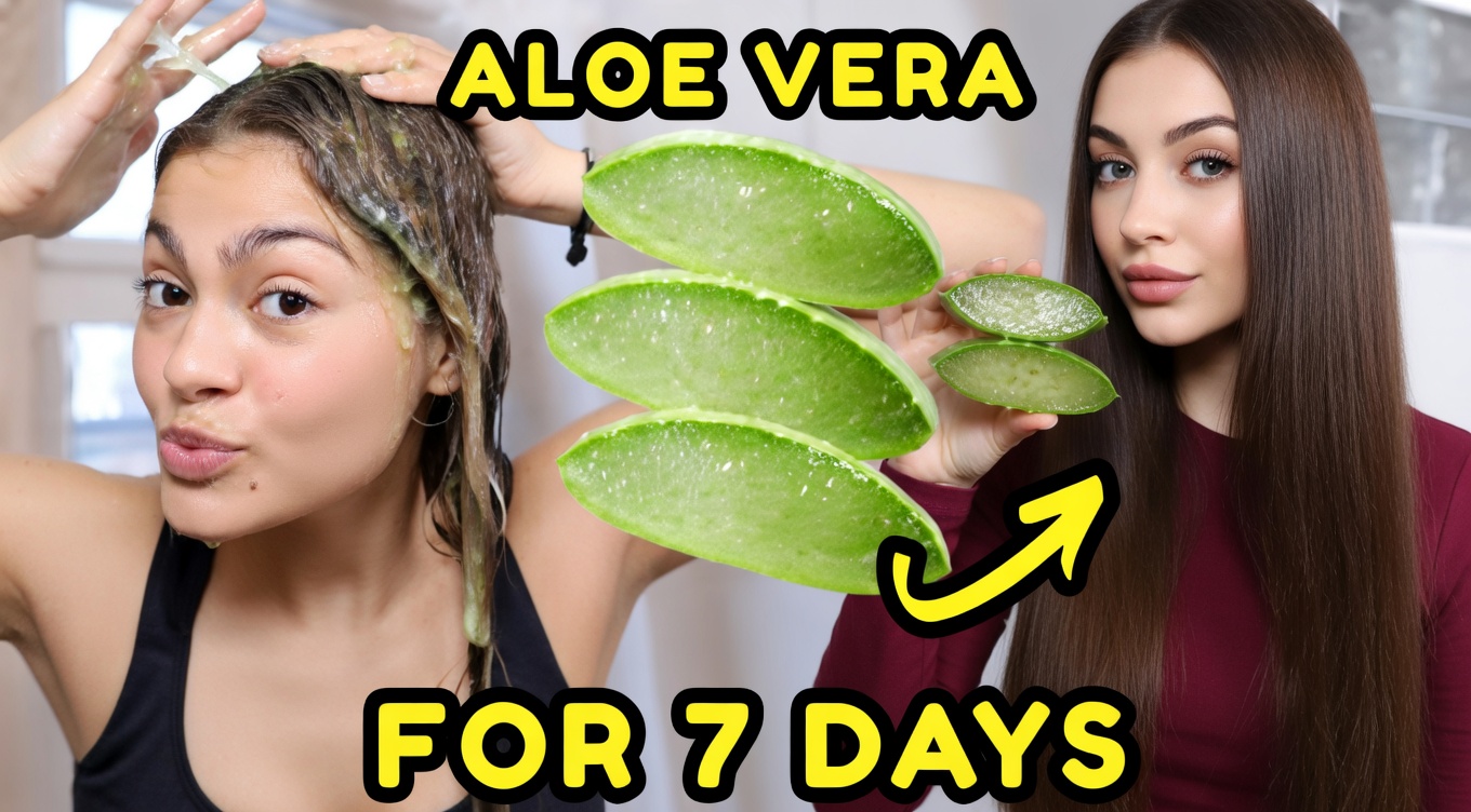 My Hair Was Completely Bald! Until I Started Using This Remedy — My Hair Grew Like Crazy & Skin Glows (Rice + Aloe Vera Mask)