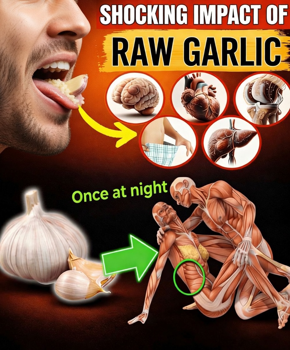 What Happens to Your Body When You Eat Two Raw Garlic Cloves Every Day – Surprising Science-Backed Benefits