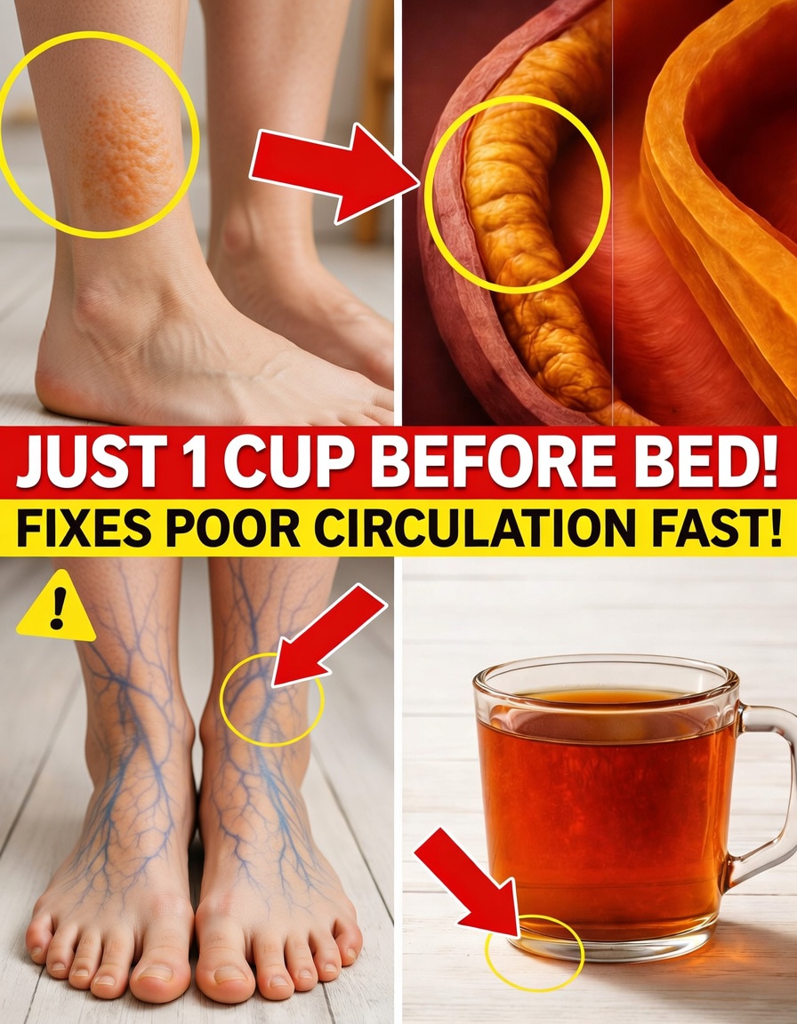 Seniors: One Cup of This Ruby-Red Drink Restores Warm, Tingling-Free Legs in Just 24 Hours