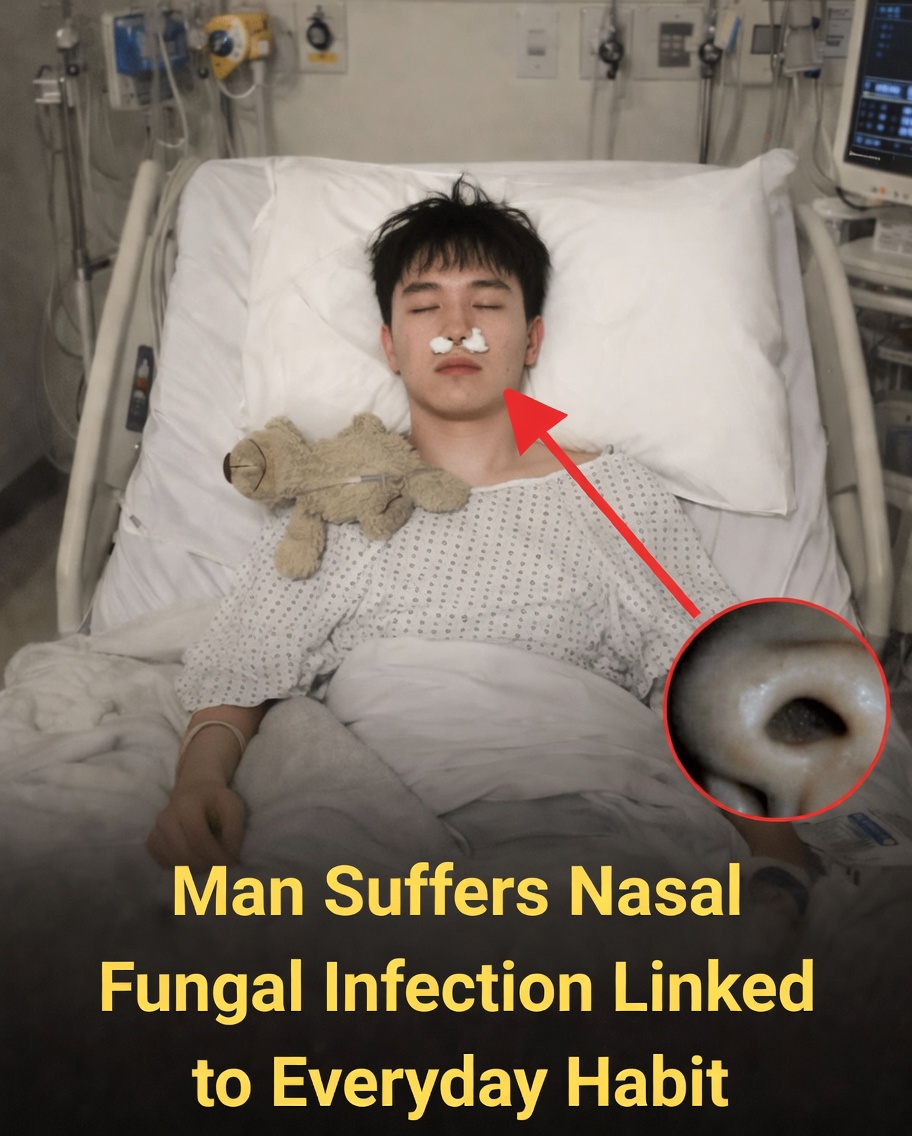 Woman Suffers Nasal Fungal Infection Linked to Everyday Habit