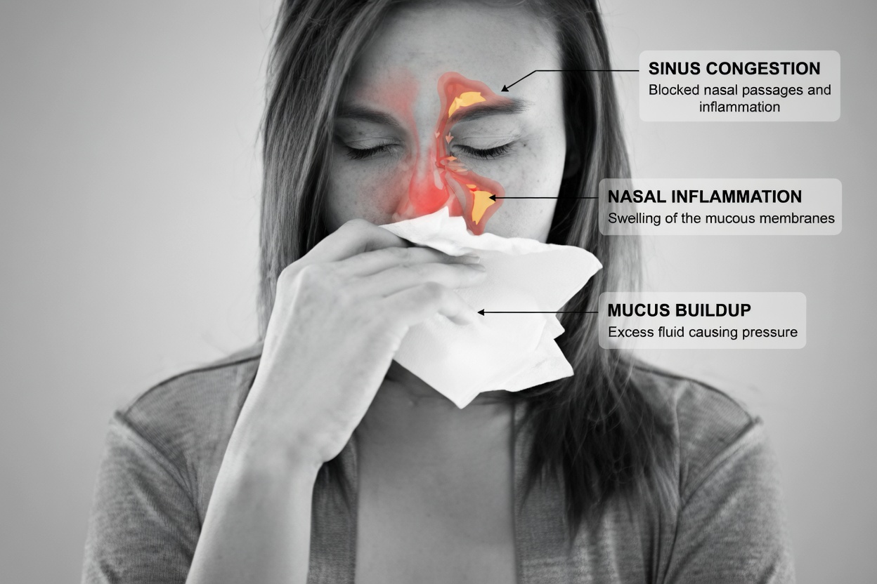 Woman Suffers Nasal Fungal Infection Linked to Everyday Habit