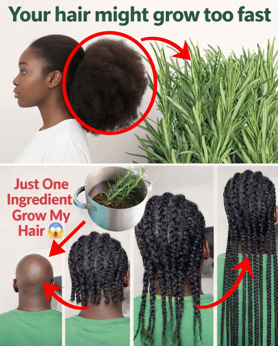 3 Powerful Ways to Use Rosemary for Thicker, Faster-Growing Hair (Your Edges Might Fill In Faster Than You Think)