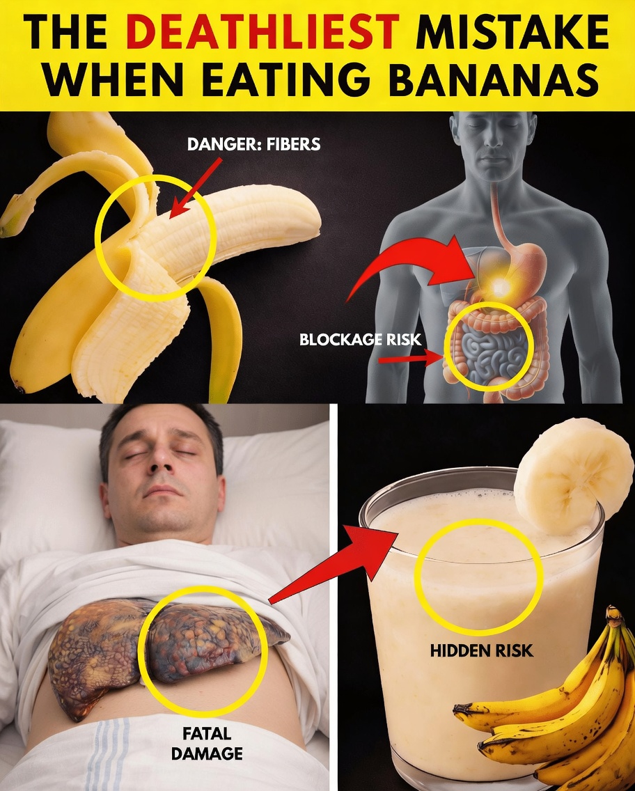 8 Serious Mistakes You’re Making When Eating Bananas – Stop Now Before They Sabotage Your Health!