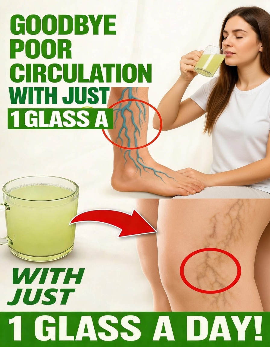 The #1 Drink That Regenerates Your Arteries and Ends Poor Circulation for Good