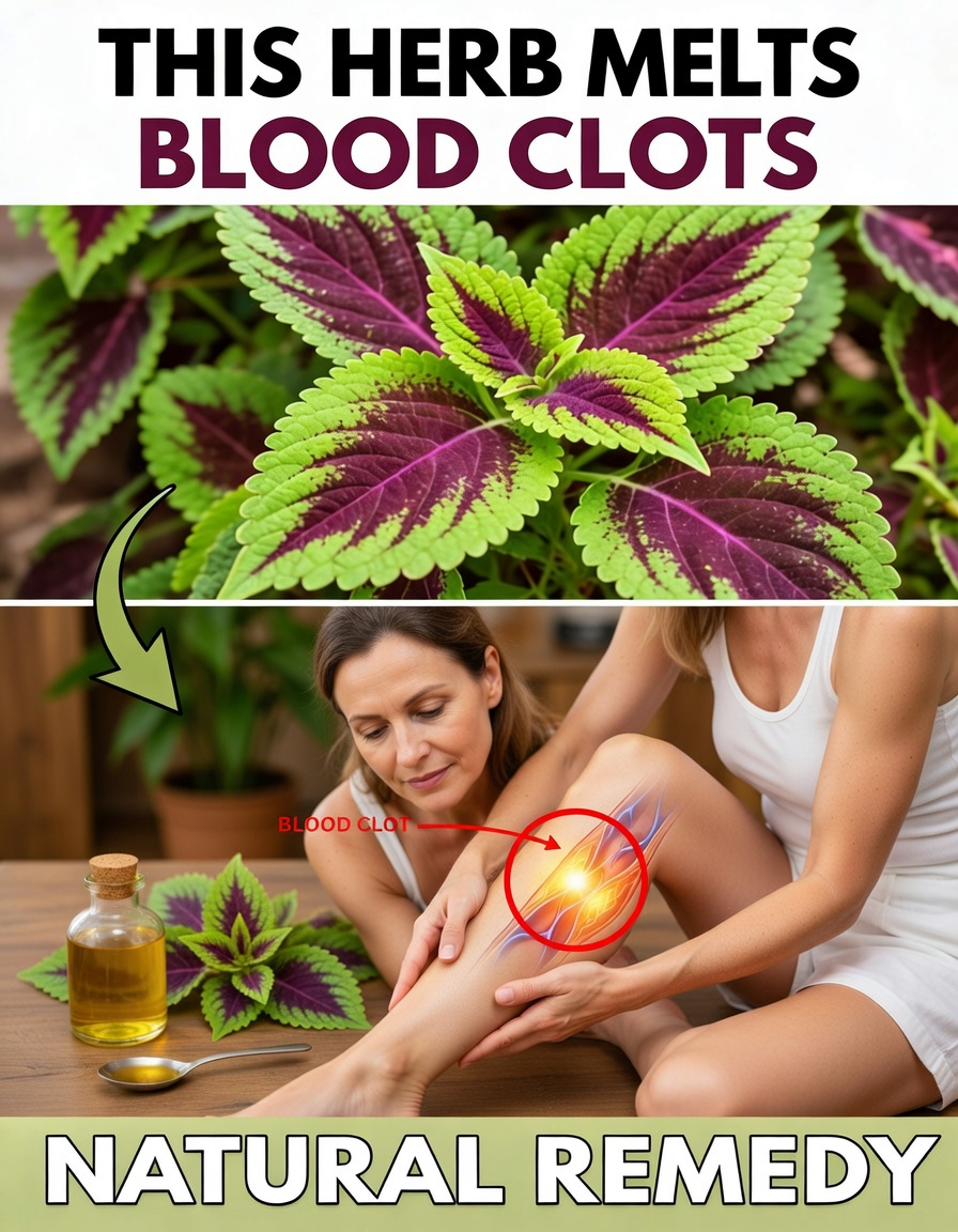 6 Hidden Herbs That Quietly Dissolve Dangerous Blood Clots in Your Legs