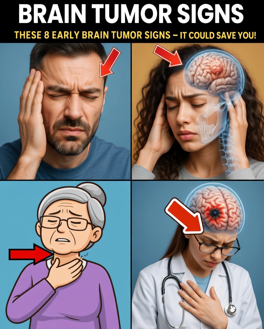 Don’t Miss These 8 Early Warning Signs of a Brain Tumor – Recognizing Them Could Save Your Life