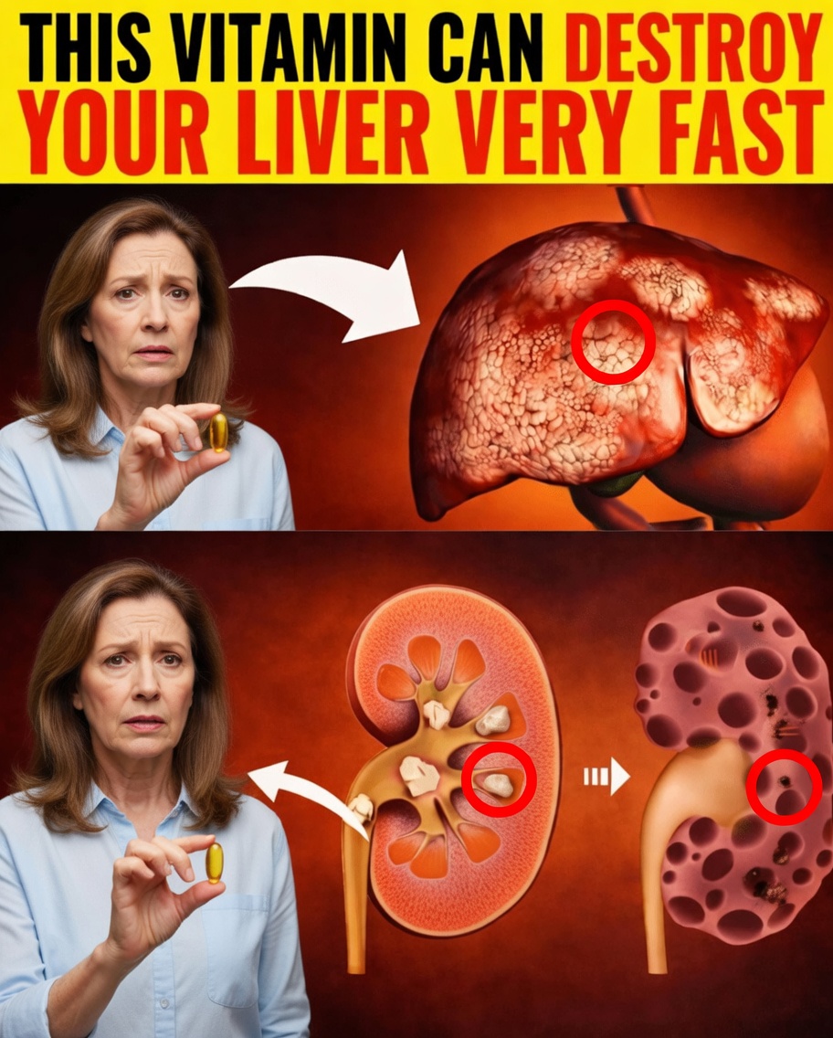Shocking Truth: Your Daily Vitamins Could Be Silently Sabotaging Your Organs