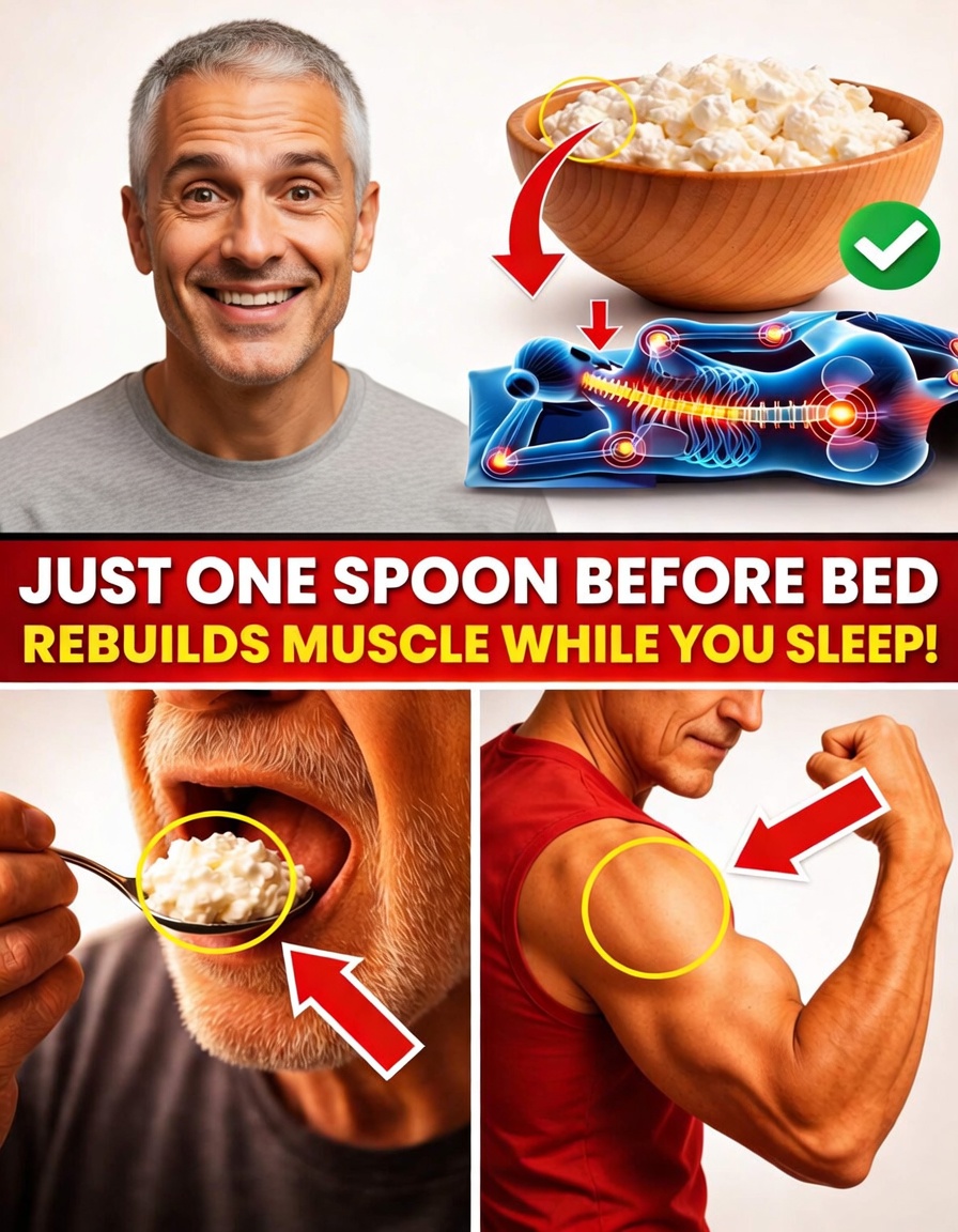 Seniors, This Powerful Nighttime Porridge REBUILDS Your MUSCLES While You SLEEP!
