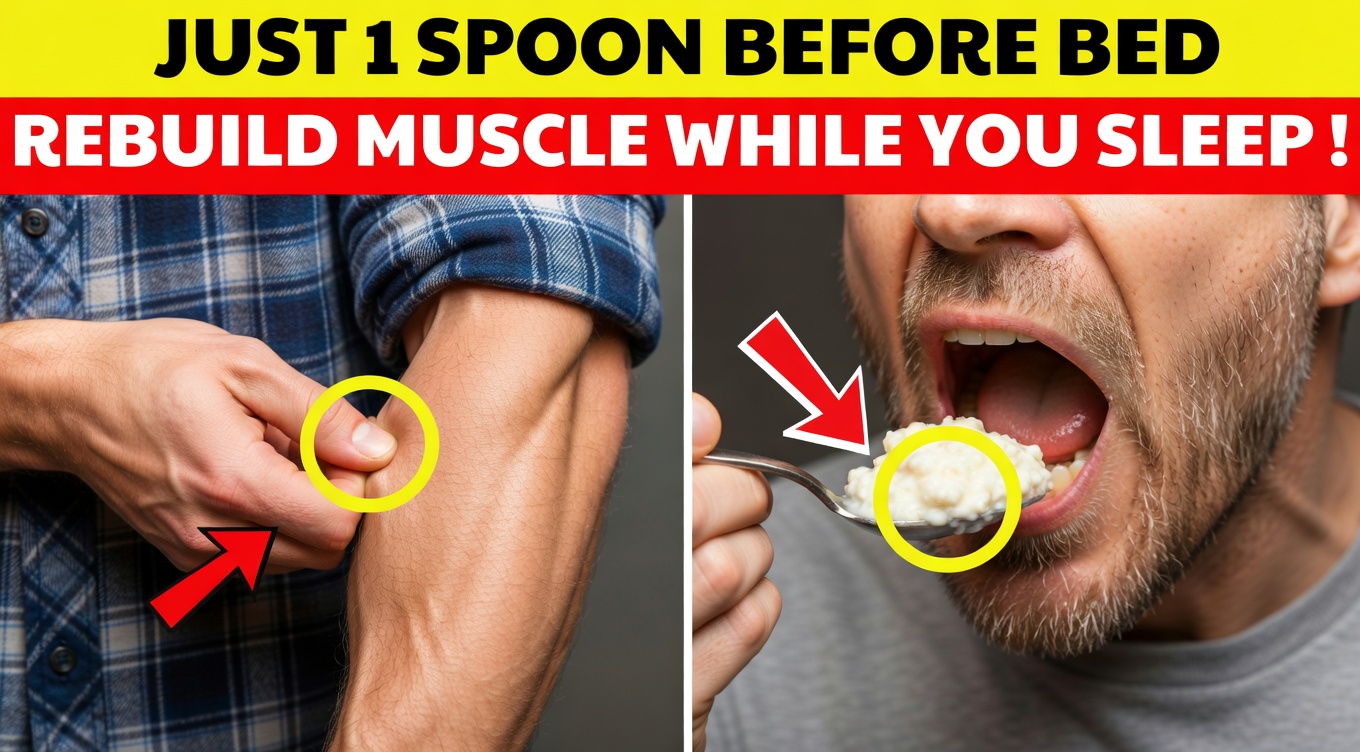 Seniors, This Powerful Nighttime Porridge REBUILDS Your MUSCLES While You SLEEP!