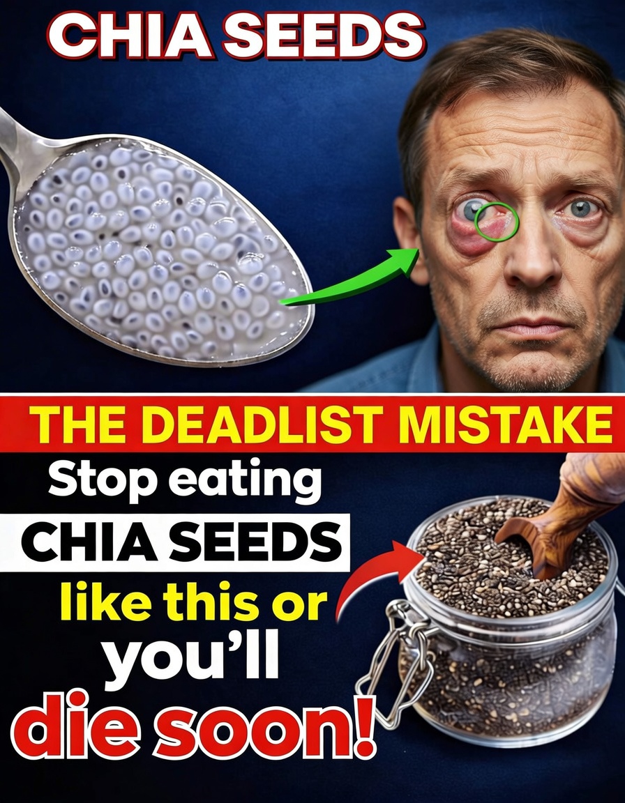 SENIORS: Eat Chia Seeds but NEVER Make These 6 Mistakes (They Can Be Fatal) | Senior Health Tips