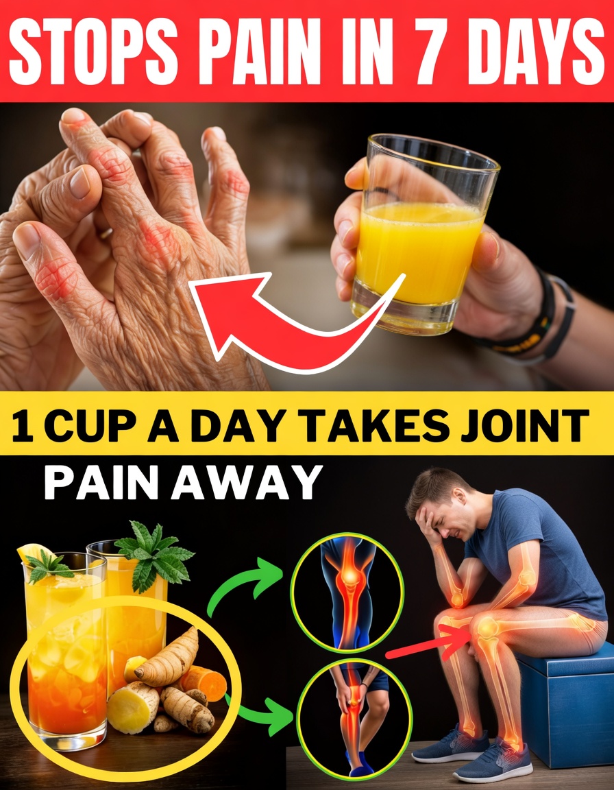 Heal Joint Pain and Arthritis Very Fast in 1 Week!